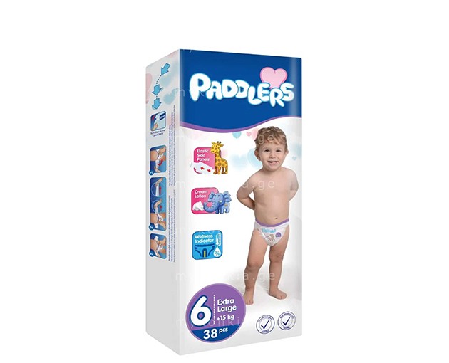 PADDLERS BABY  N6 baby diaper X-LARGE JUMBO